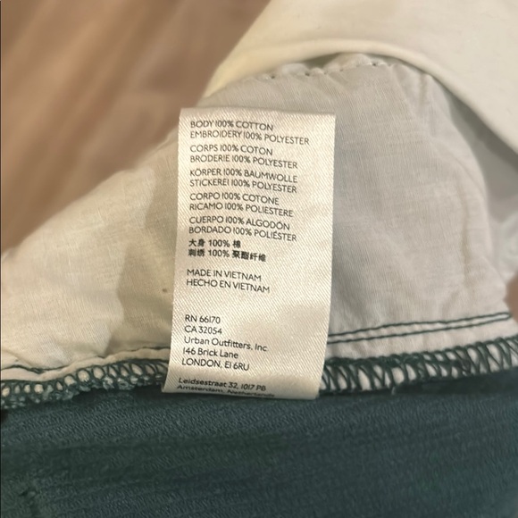 Urban Outfitters Small Petite Sun and Moon Patterned Corduroy Pants - Picture 7 of 8